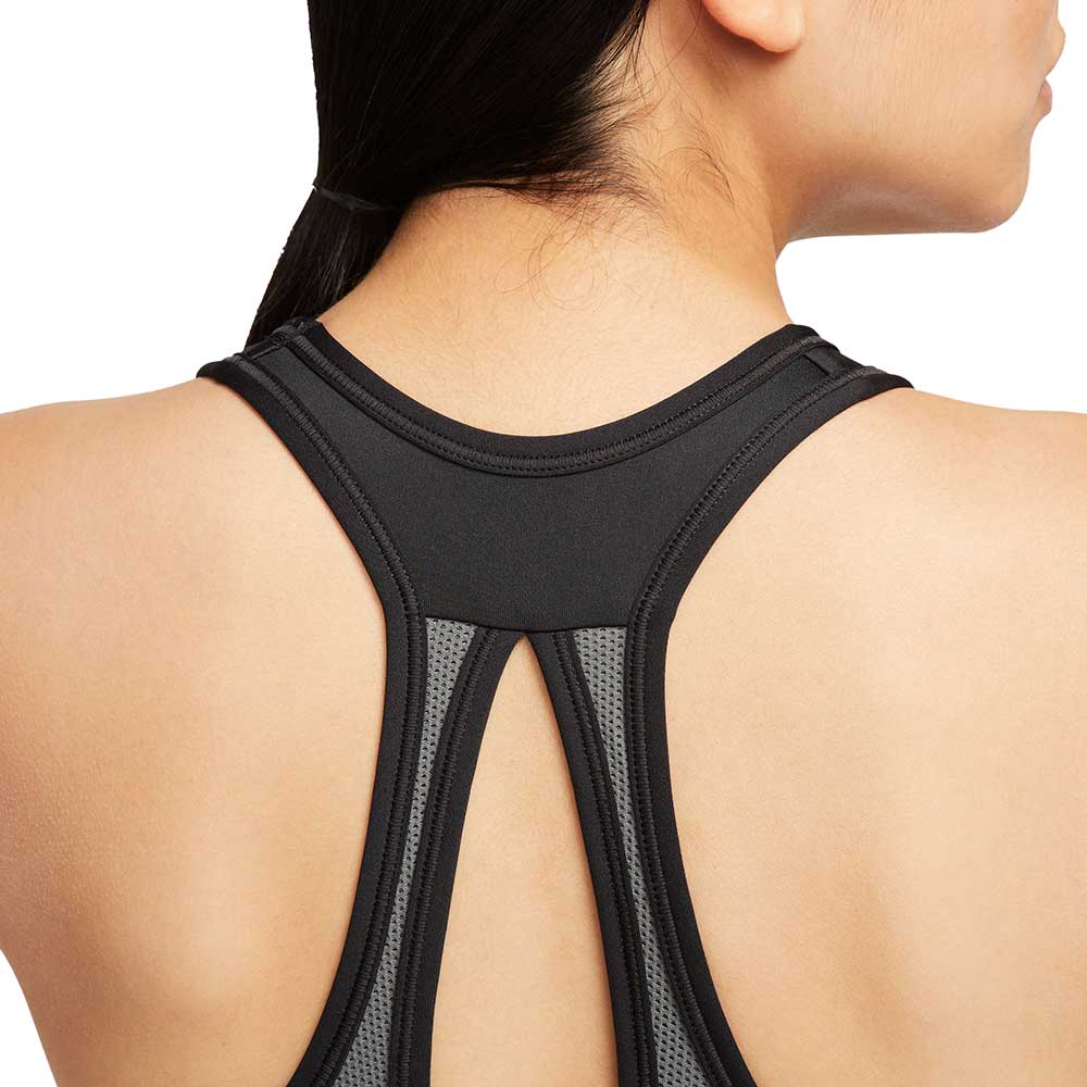 Women's Nike Dri-FIT Swoosh High Support Bra - Black