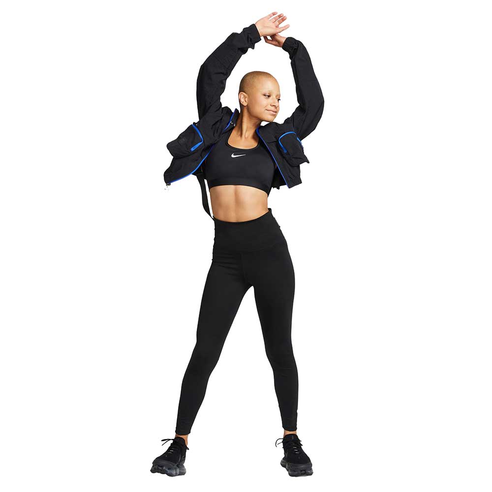 Women's Nike Swoosh Medium Support Bra - Black