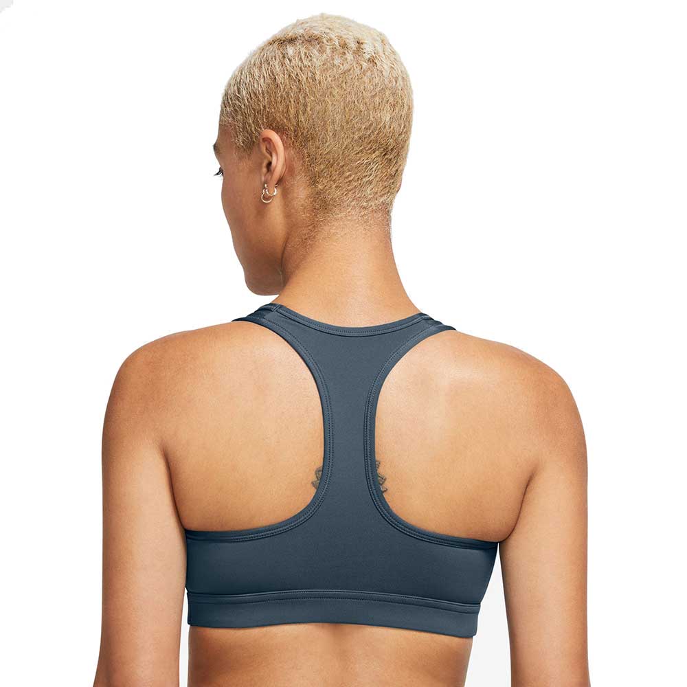 Women's Nike Swoosh Medium Support Bra - Armory Navy