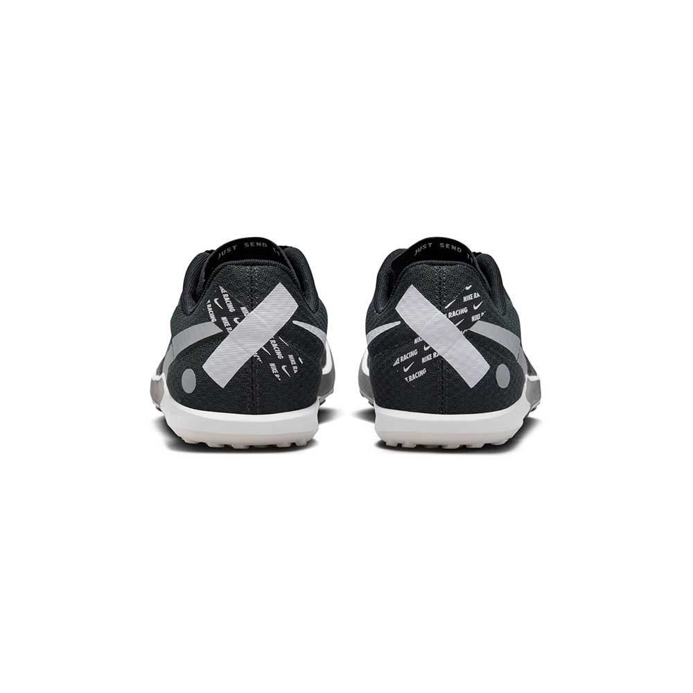 All Gender Zoom Rival XC 6 Spike - Black/White/Dk Smoke Grey - Regular (D)