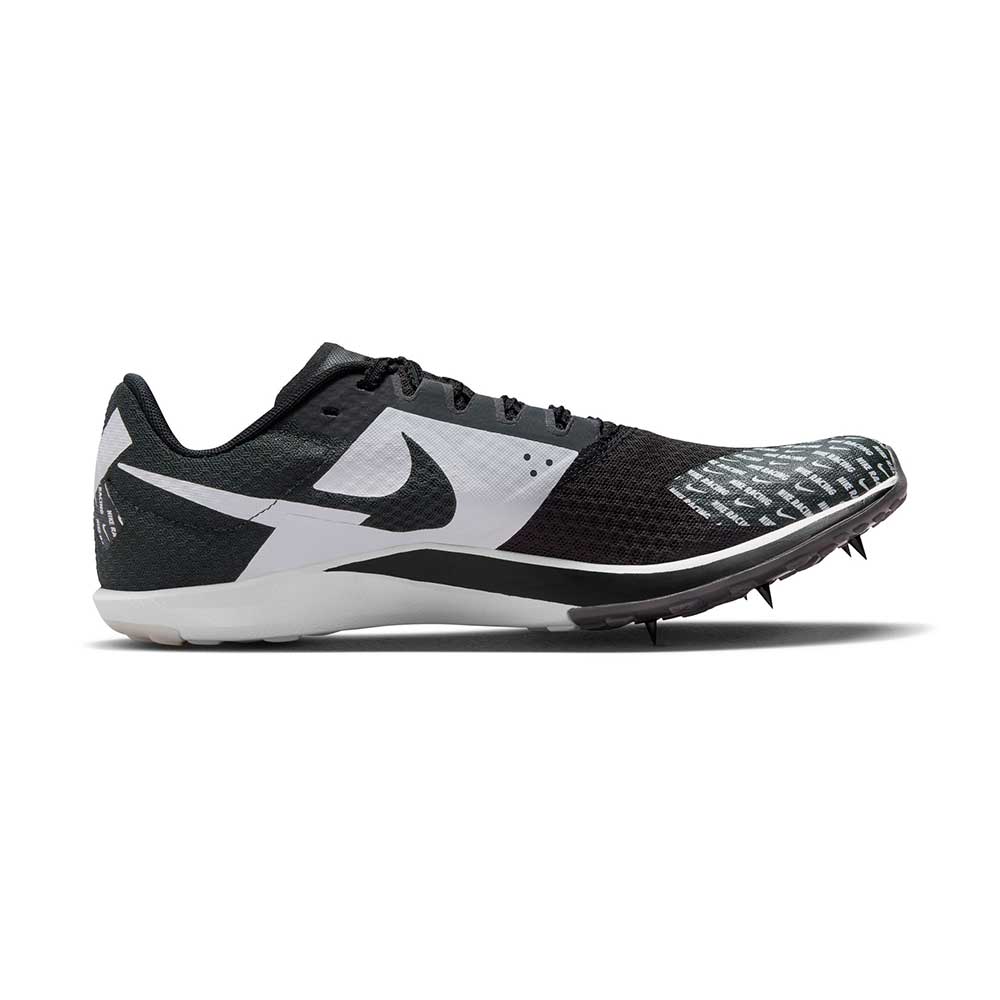 All Gender Zoom Rival XC 6 Spike - Black/White/Dk Smoke Grey - Regular (D)
