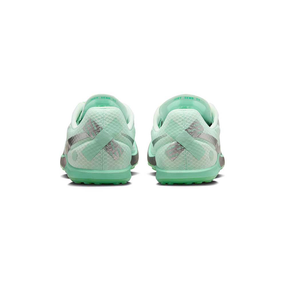 Nike Rival XC 6 Cross Country Spike - Barely Green/Metallic Silver/Green Glow - Regular (D)