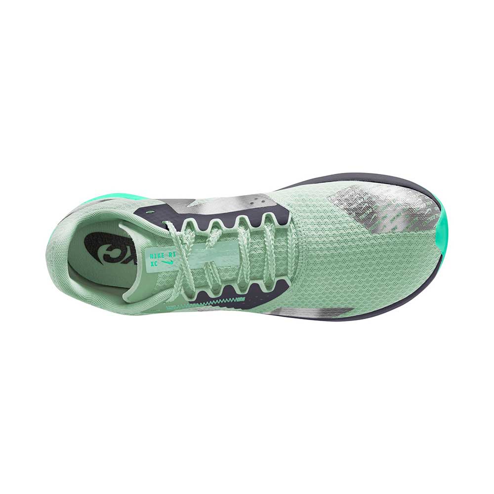 Nike Rival XC 6 Cross Country Spike - Barely Green/Metallic Silver/Green Glow - Regular (D)