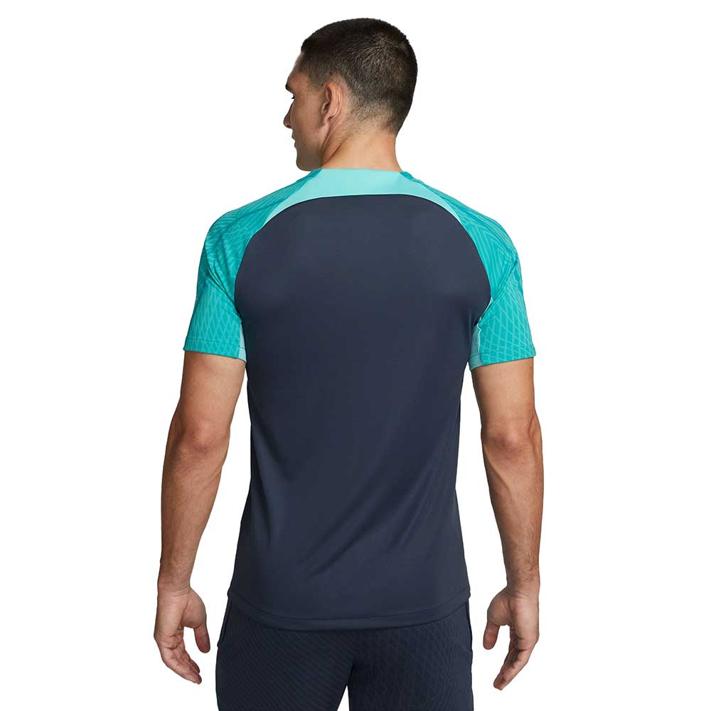 Men's FC Barcelona Strike Third Nike Dri-FIT Soccer Short-Sleeve Top - Thunder Blue/Light Aqua/Energy/Energy
