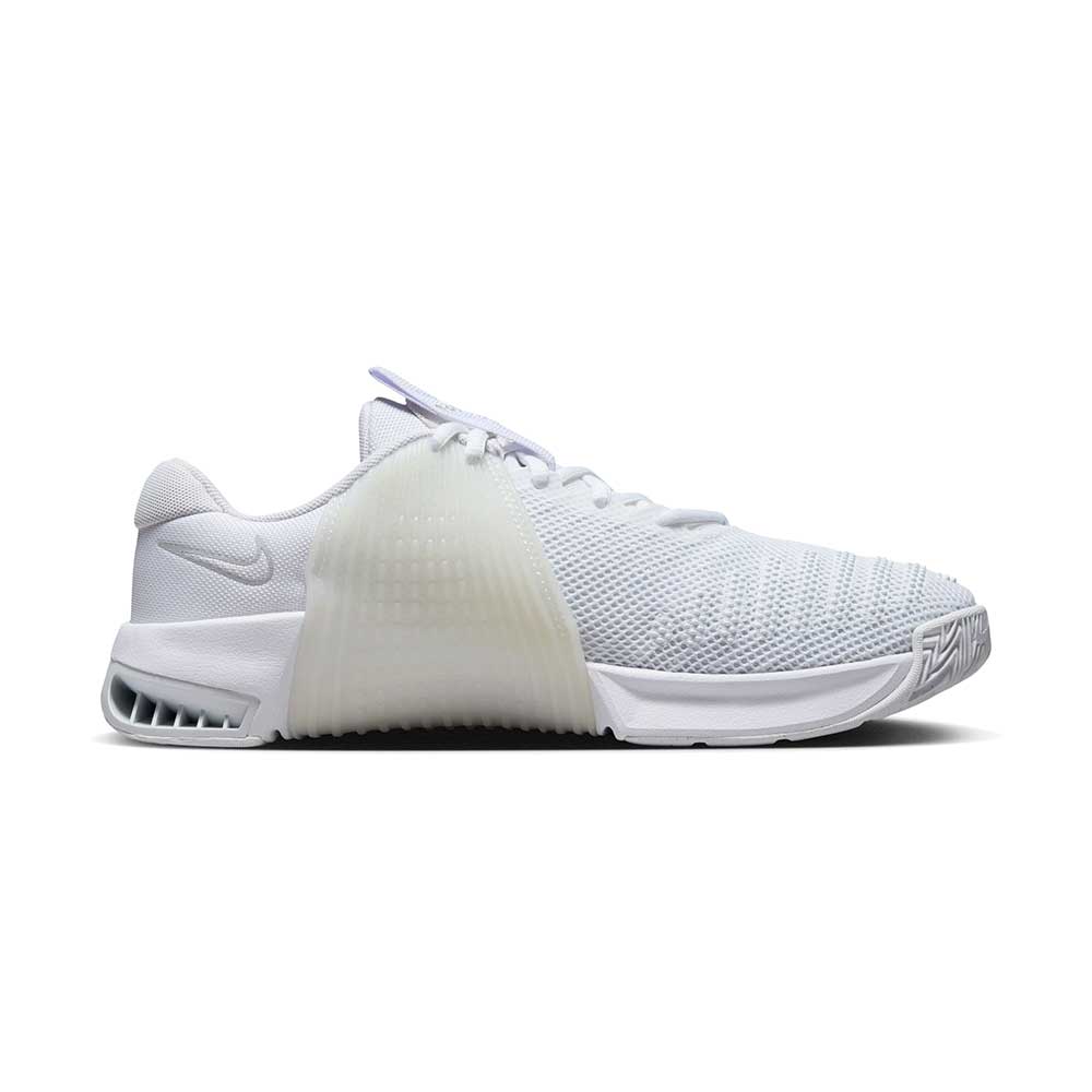 Women's Metcon 9 Runing - White/Pure Platinum - Regular (B)