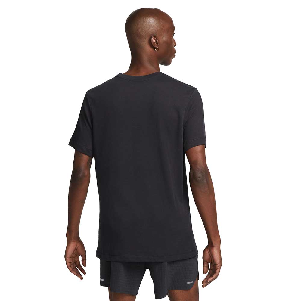 Men's Nike Dri-FIT Tee Run Trail - Black
