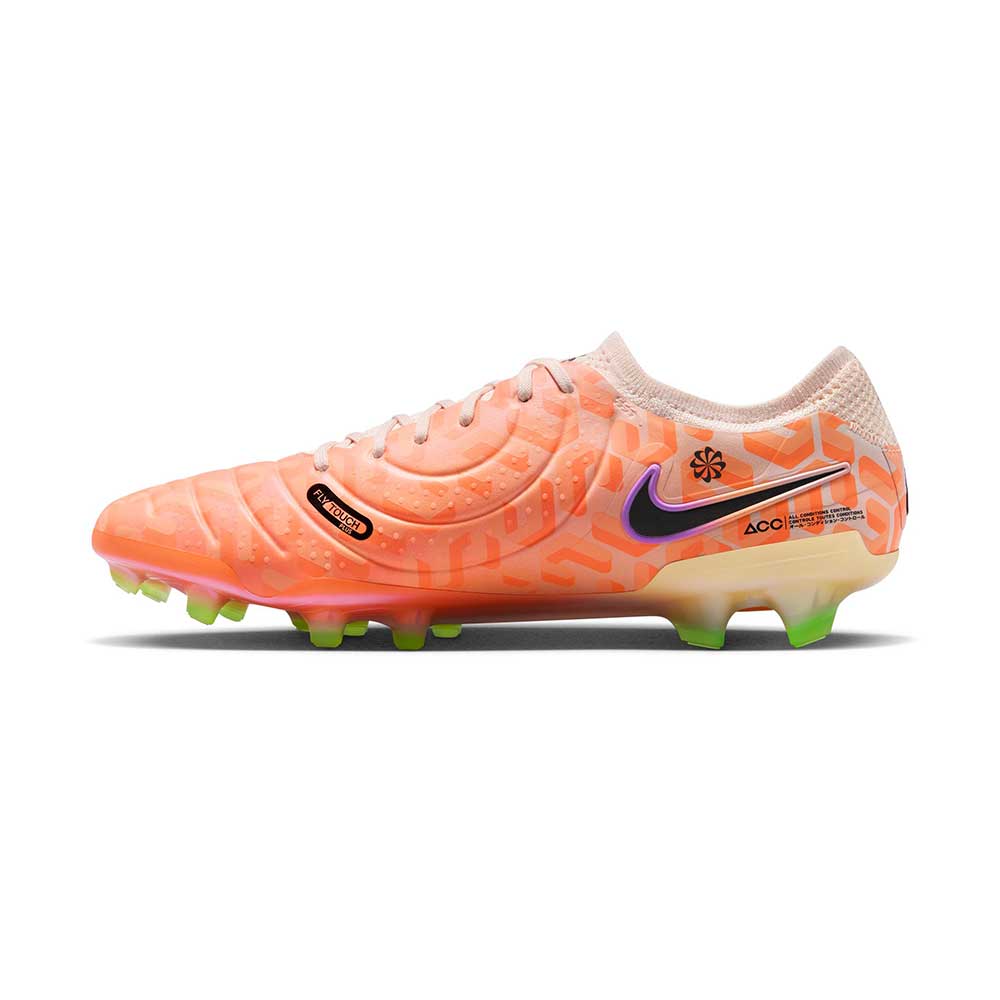Nike Tiempo Legend 10 Elite NU FG Soccer CLeat - Guava Ice/Black- Regular (D)
