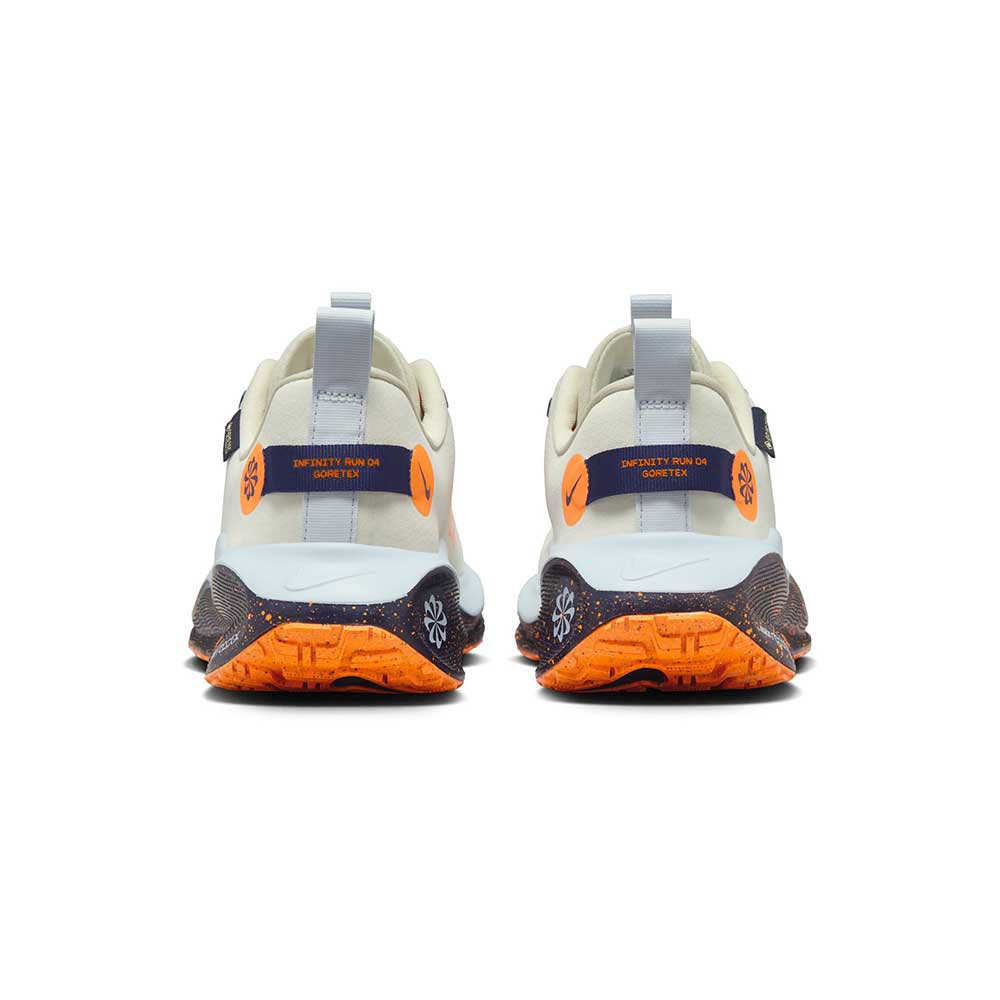 Men's Nike React Infinity Run Flyknit GTX 4 Running Shoe - Seaglass/Purple Ink - Regular (D)