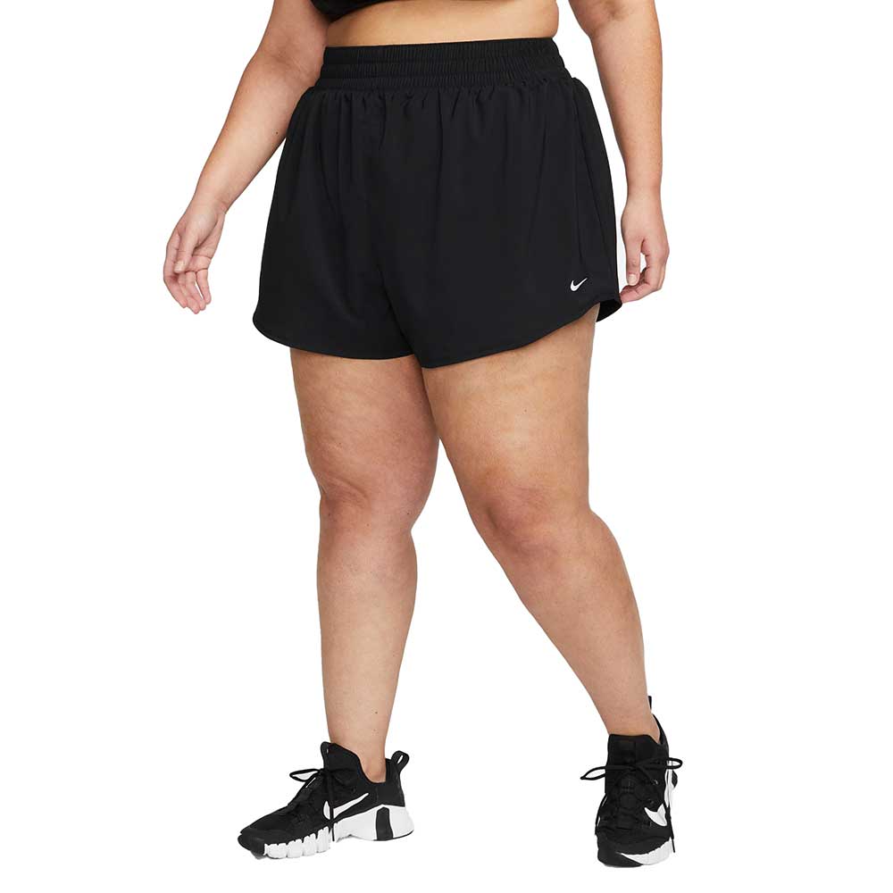 Women's Nike One Dri-FIT High Rise 3in Short - Black