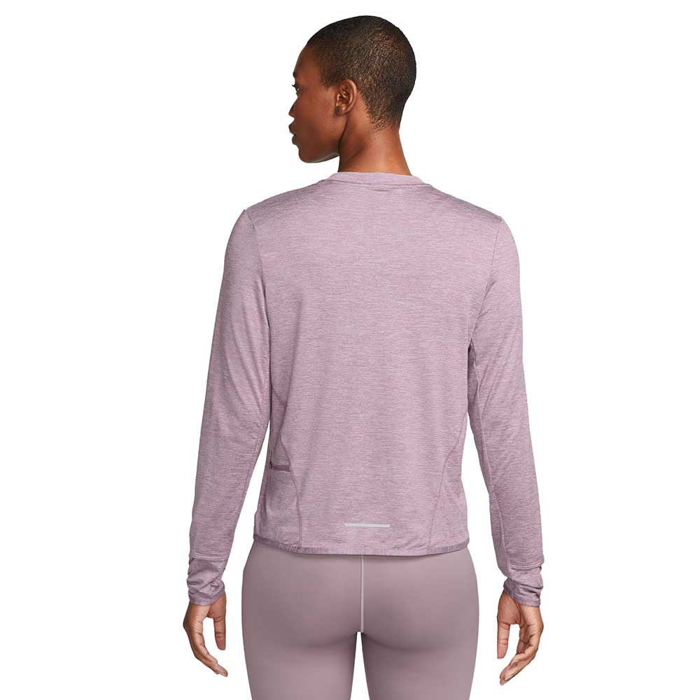 Women's Nike Swift Element Crew Top - Violet Dust
