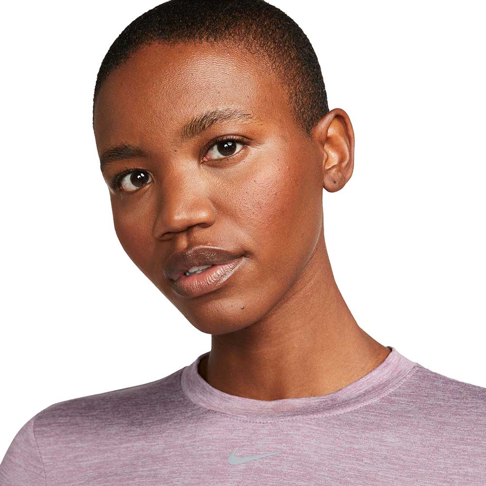 Women's Nike Swift Element Crew Top - Violet Dust