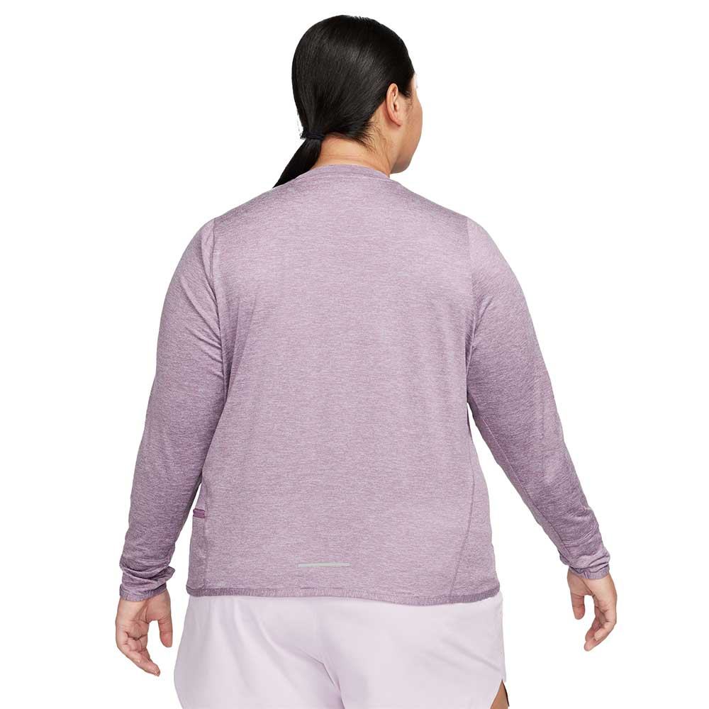 Women's Nike Swift Element Crew Top EXT - Violet Dust
