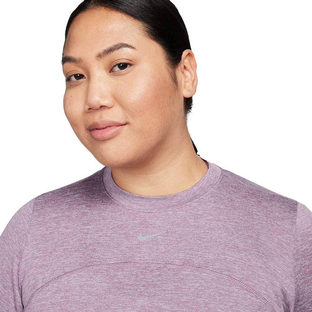 Women's Nike Swift Element Crew Top EXT - Violet Dust