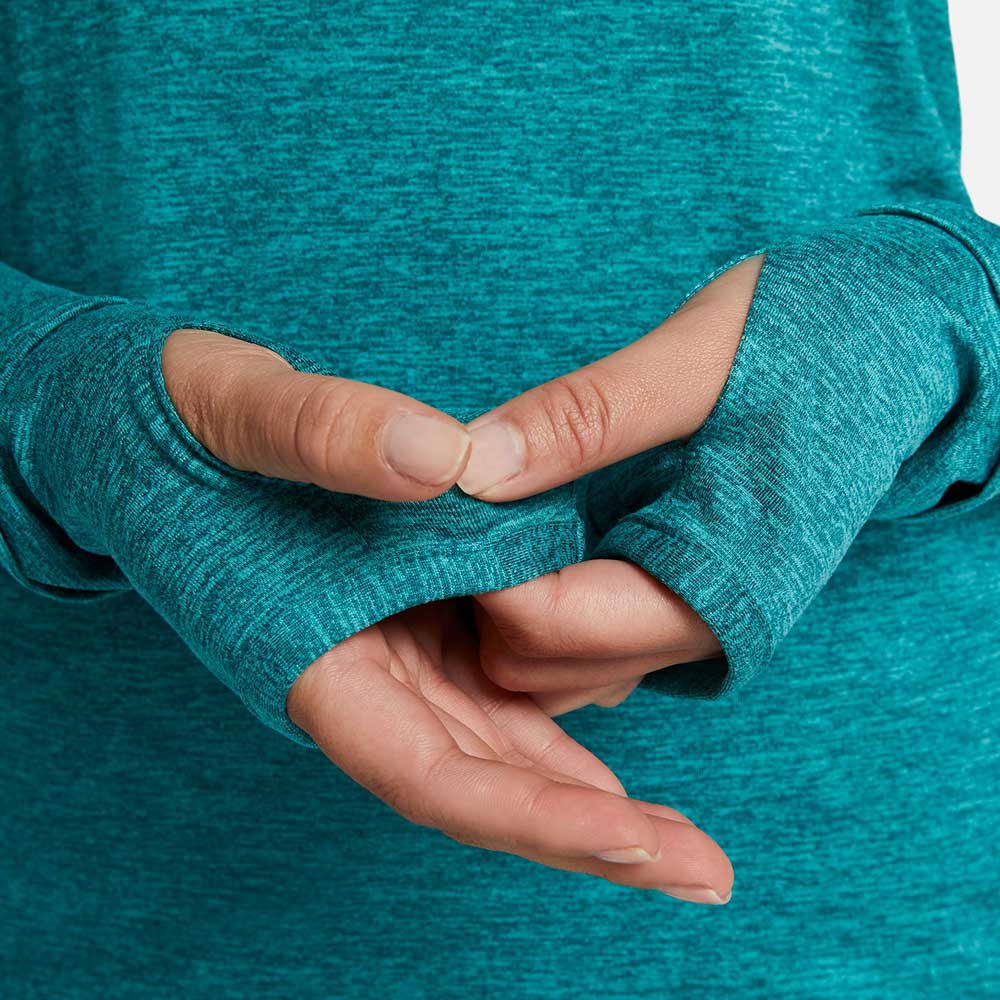 Women's Nike Swift Element Half Zip Top - Geode Teal