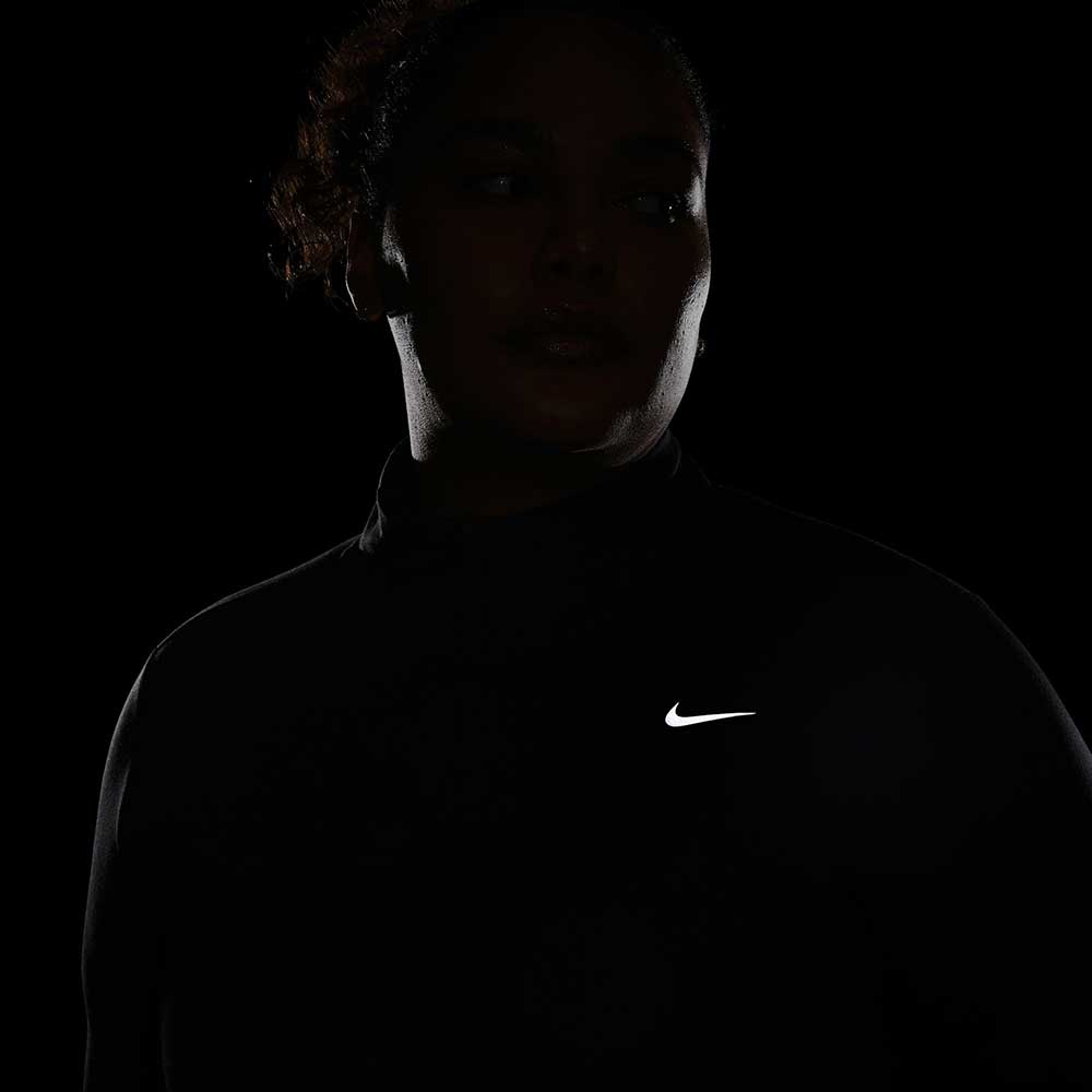 Women's Nike Swift Element Half Zip Top EXT - Black