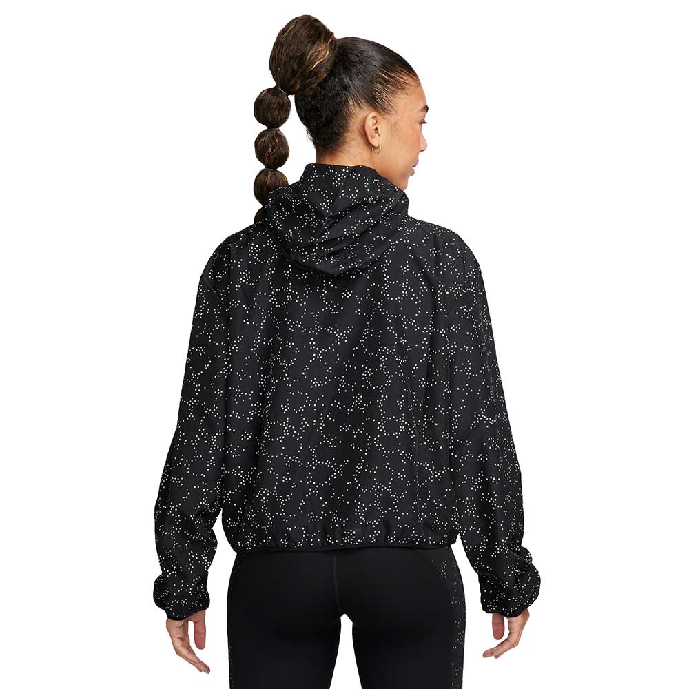Women's Dri-FIT Jacket Seasonal Novelty - Black/Reflective Silver