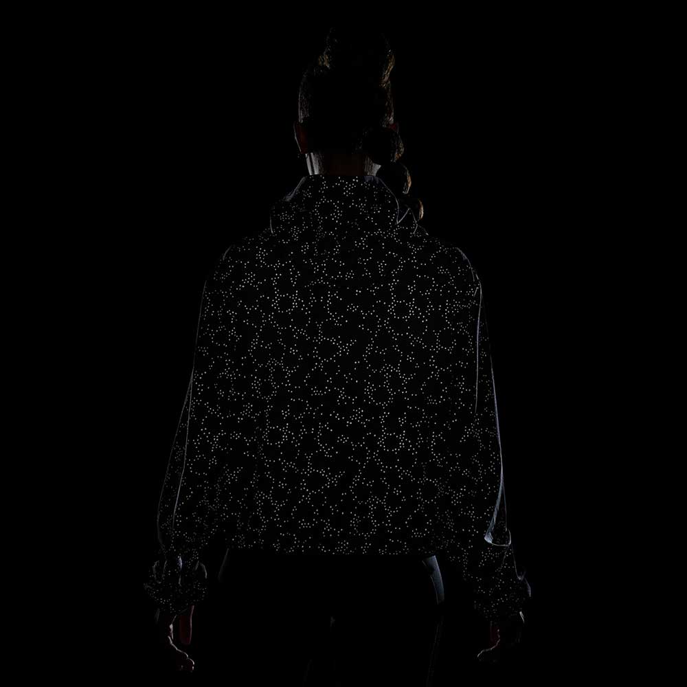 Women's Dri-FIT Jacket Seasonal Novelty - Black/Reflective Silver