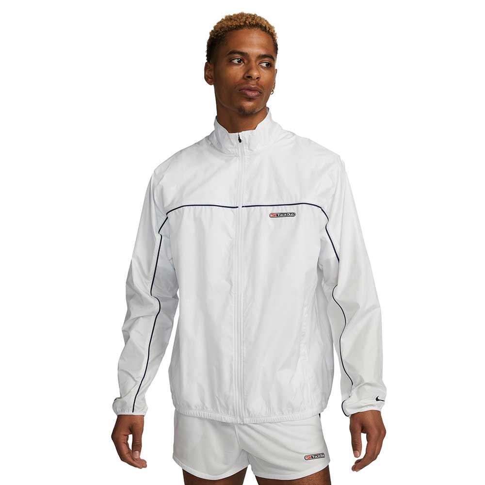Men's Nike SF Track Club Jacket - Summit White – Gazelle Sports
