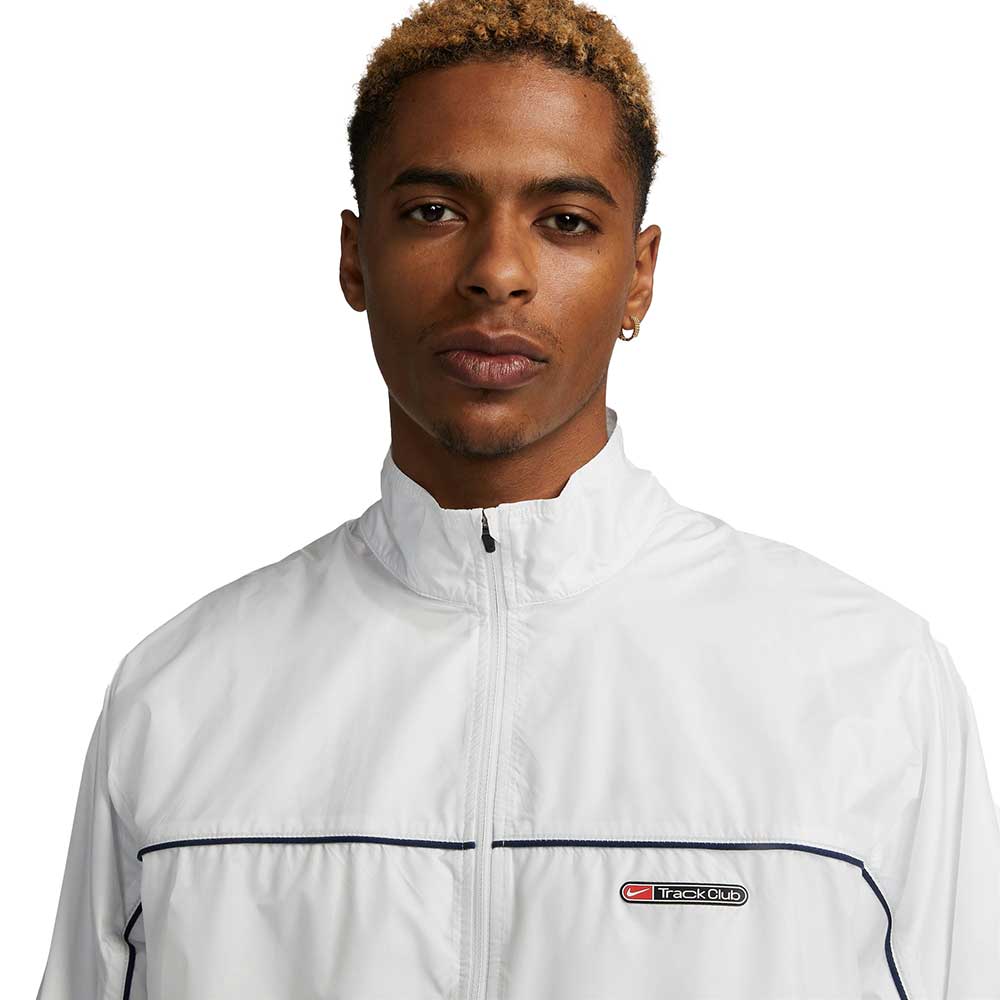 Men's Nike SF Track Club Jacket - Summit White