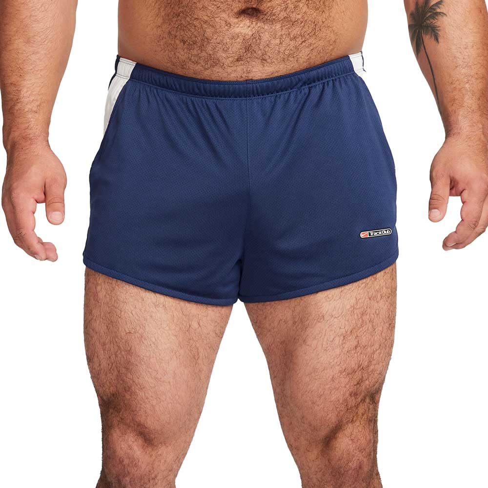 Men's Nike Dri-FIT Track Club 3" Short - Midnight Navy/Summit White