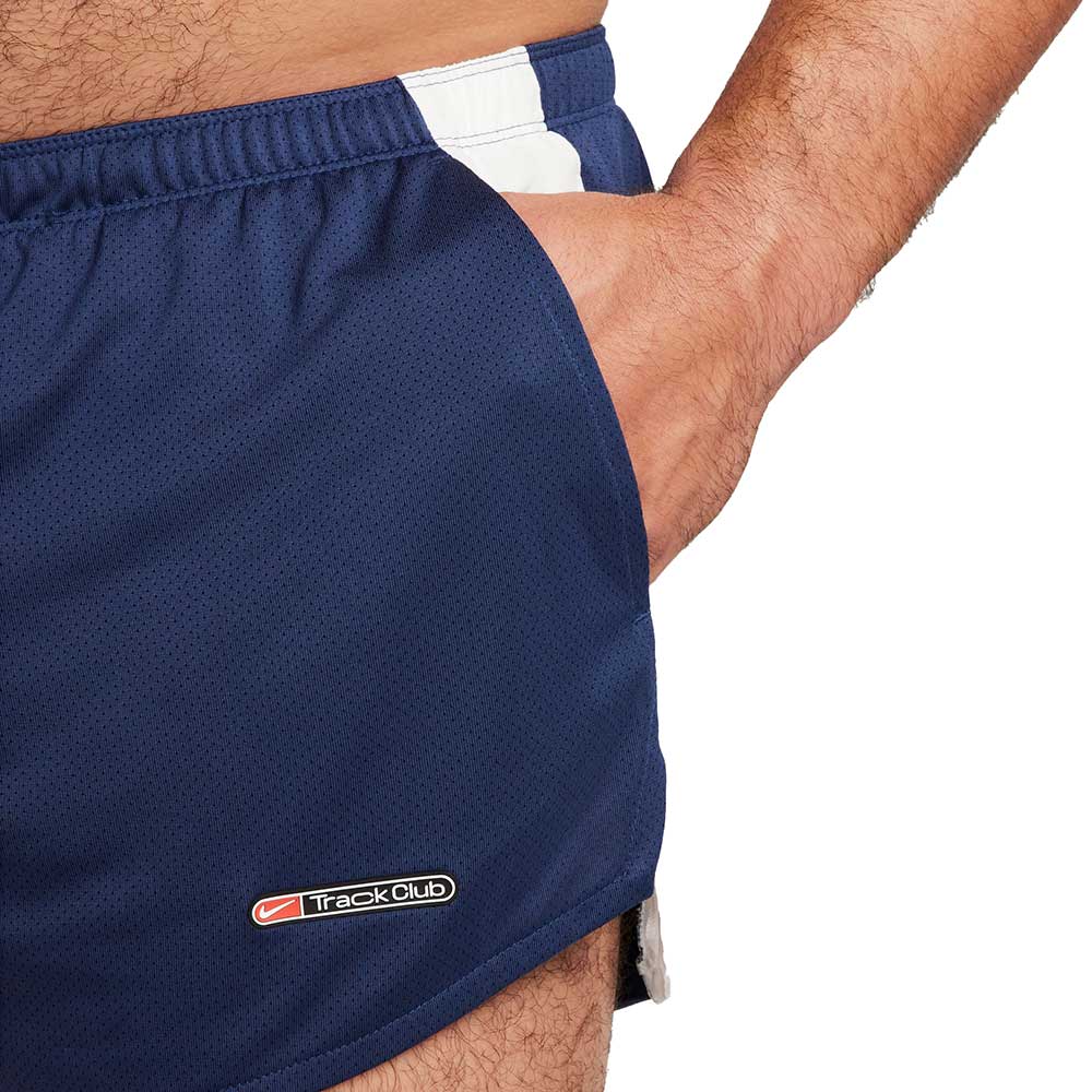 Men's Nike Dri-FIT Track Club 3" Short - Midnight Navy/Summit White