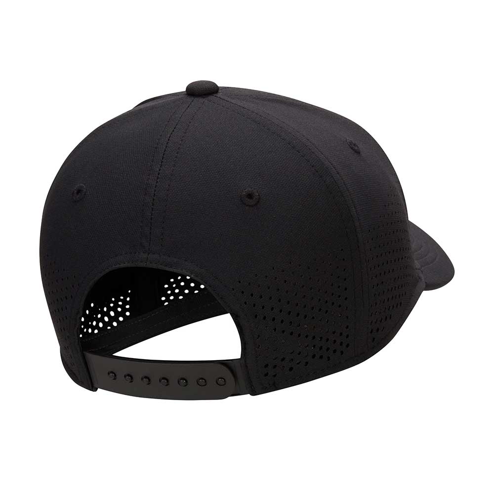 Nike Dri-FIT ADV Club Structured Swoosh Cap - Black/White