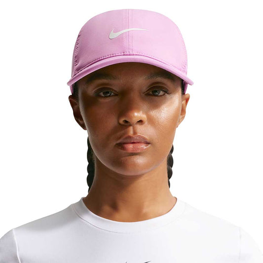 Nike Dri-FIT AeroBill Featherlight Club Cap - Light Magenta/White