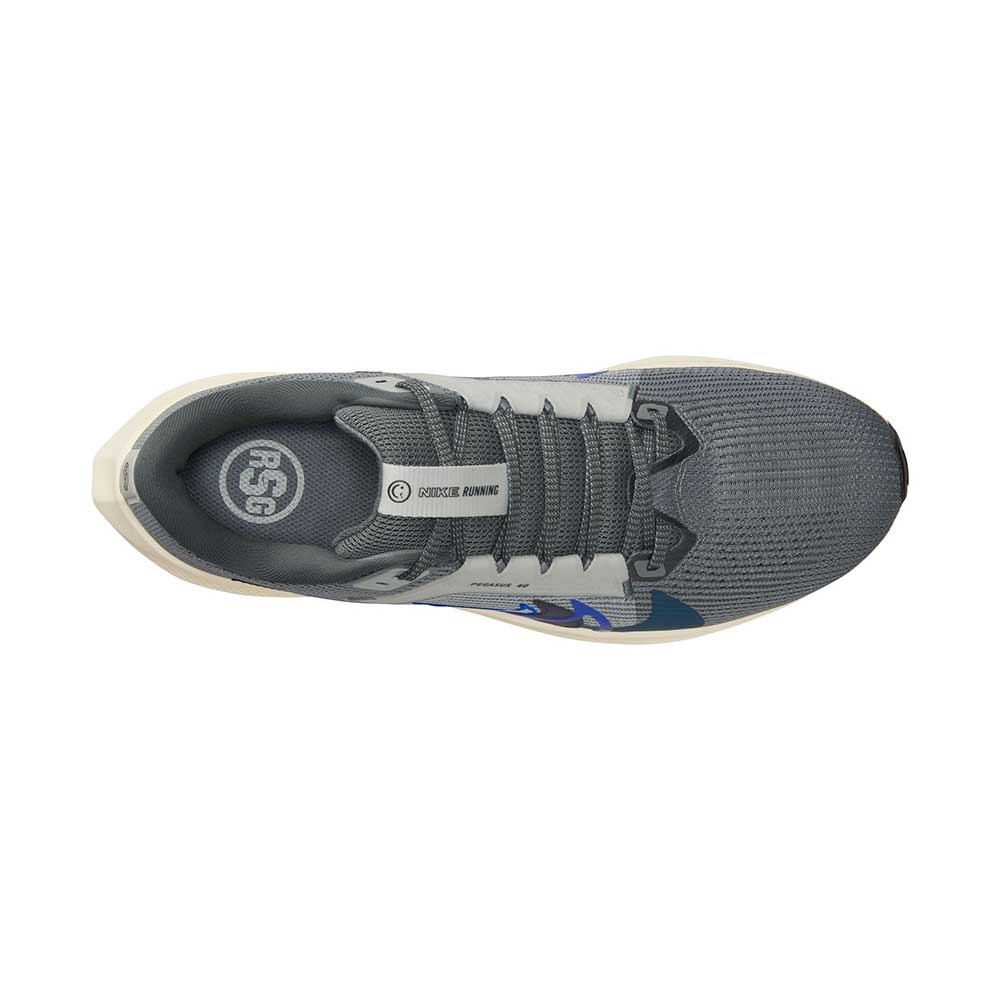 Men's Air Zoom Pegasus 40 Premium Running Shoe- Smoke Grey/Multi Color/Coconut- Regular (D)
