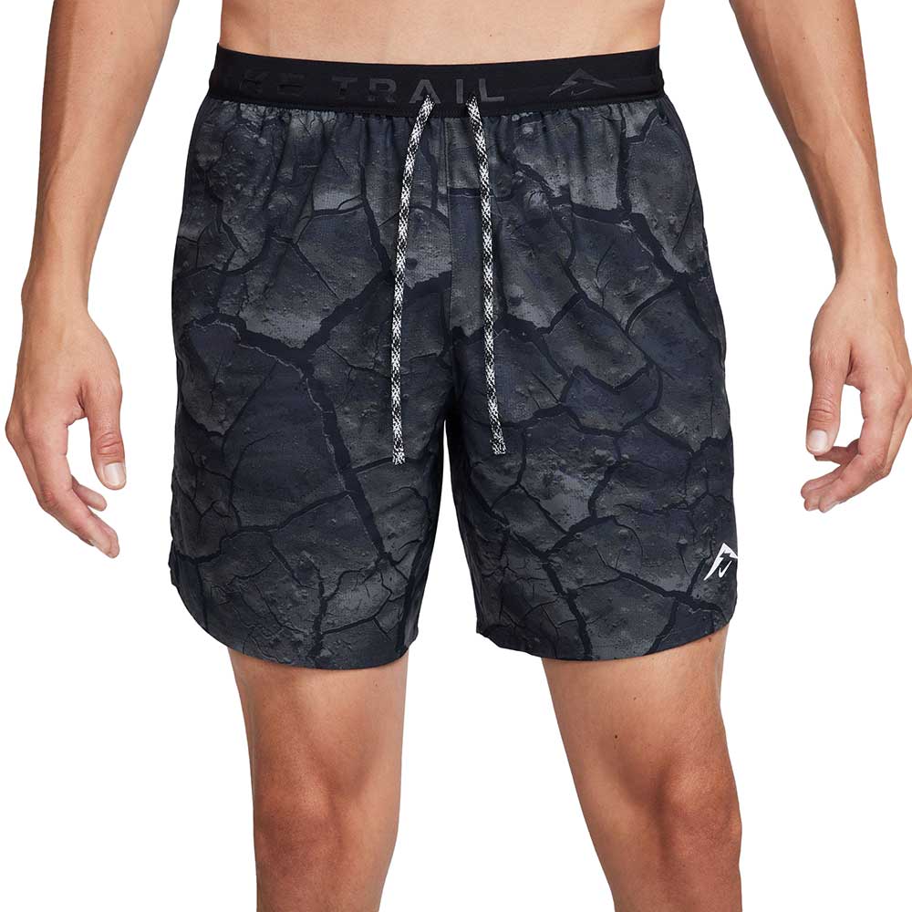 Men's Nike Dri-FIT Trail Stride 7in Short - Medium Ash/Black