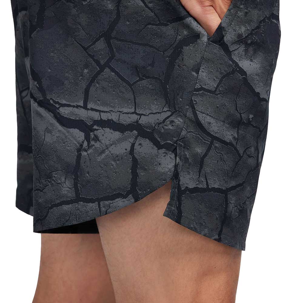 Men's Nike Dri-FIT Trail Stride 7in Short - Medium Ash/Black