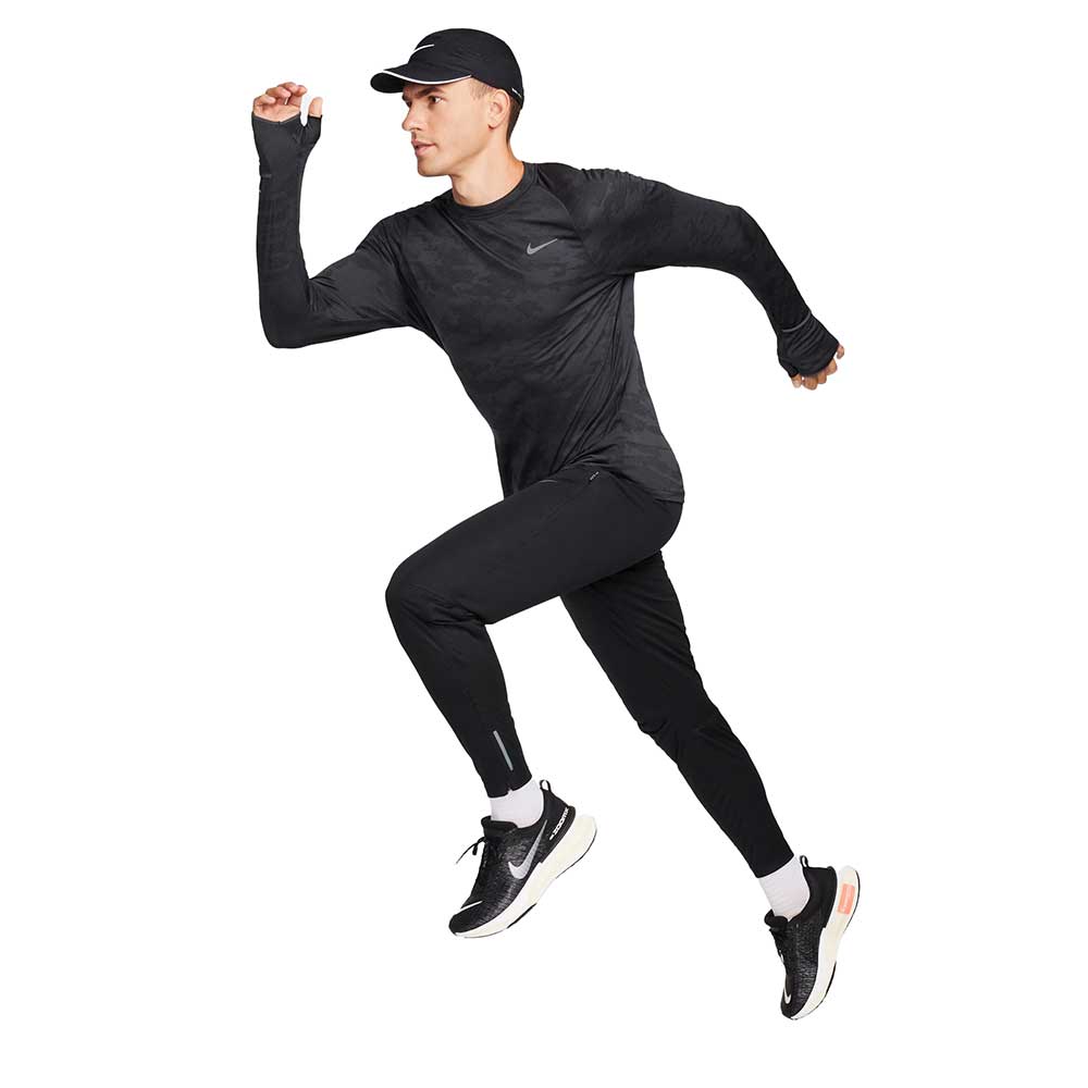 Men's Nike Therma-FIT ADV Running Division Long Sleeve Top - Black