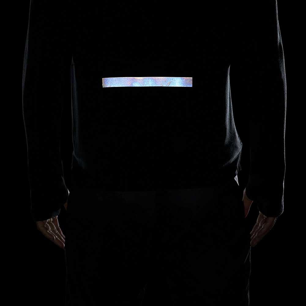 Men's Nike Dri-FIT Running Division 1/2-Zip Mid Layer Running Top - Black/Black