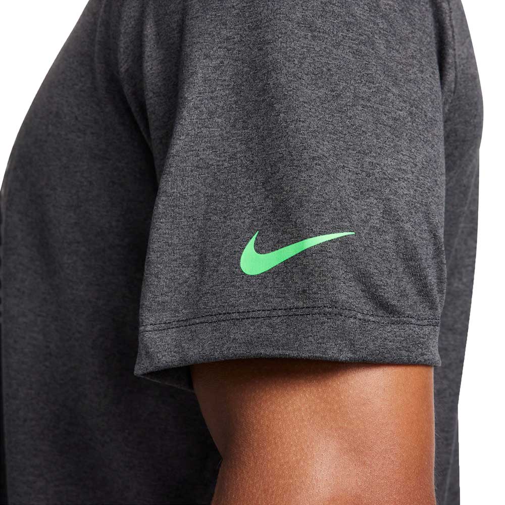 Men's Liverpool FC Soccer T-Shirt - Black/Midnight Fog/Heather/Poison Green