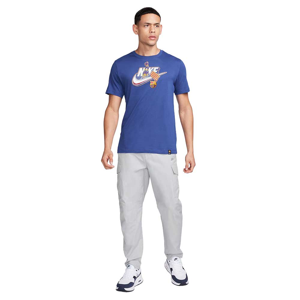 Men's FC Barcelona Nike T-Shirt - Deep Royal Blue