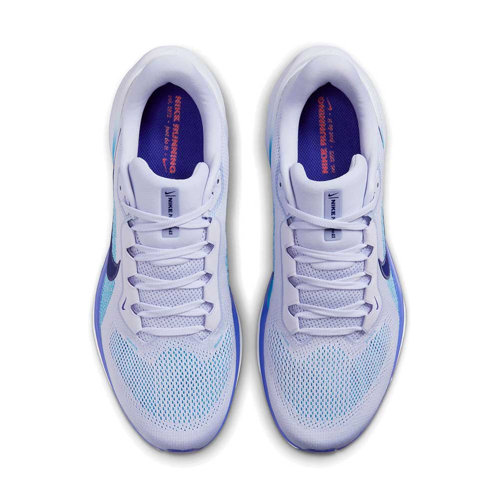 Men's Nike Pegasus 41 Running Shoe - Ghost/Blue Void/Football Grey/Deep Night - Regular (D)
