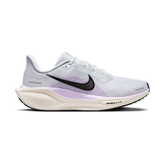 W Nike Pegasus 41 (B) - Pure Platinum/Black/Lilac Bloom