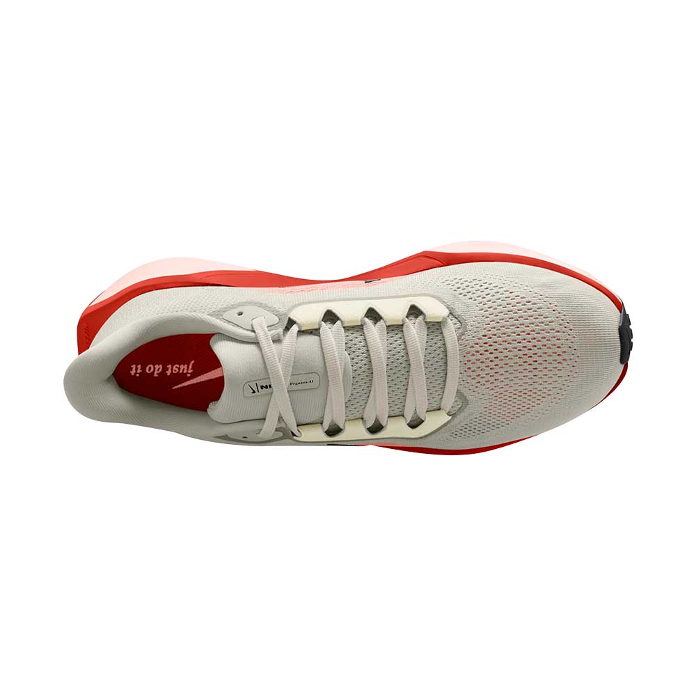 Women's Nike Pegasus 41 Running Shoe - Phantom/Black/Picante Red/Atmosphere - Regular (B)