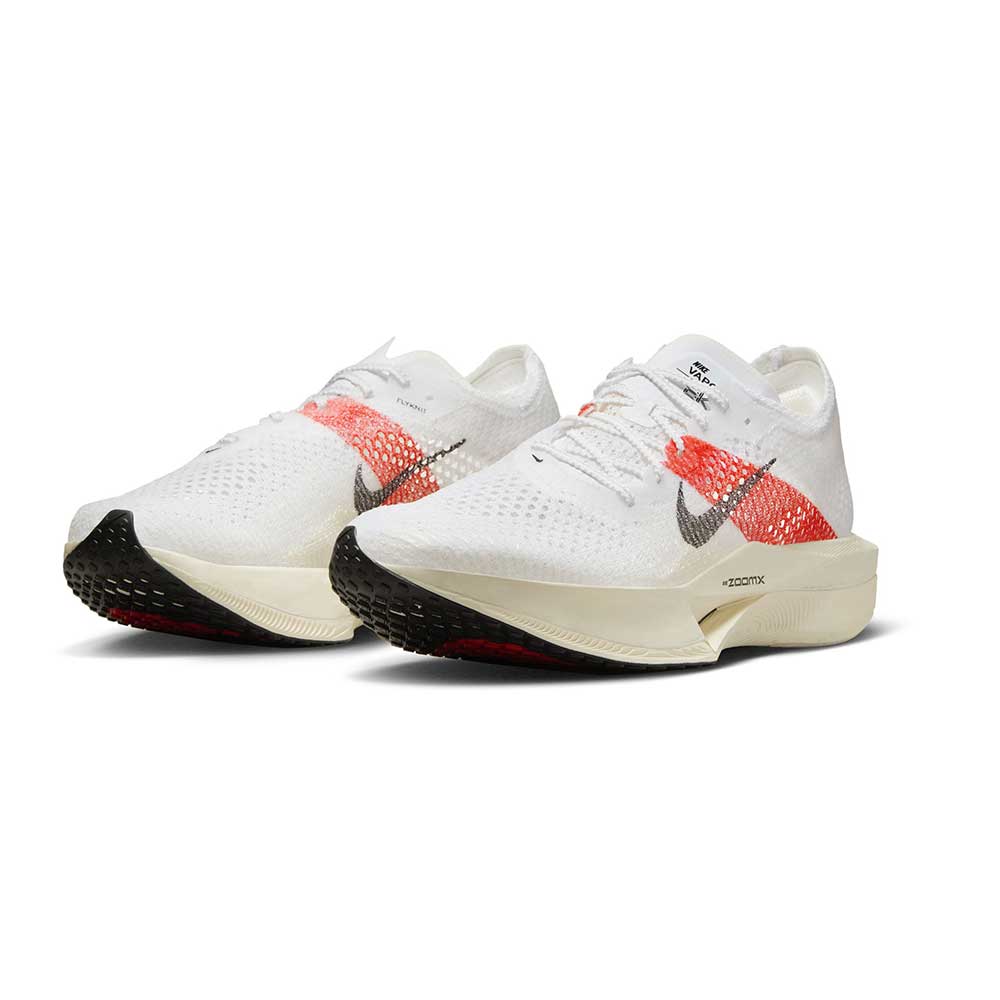 Nike ZoomX Vaporfly Next% 3 Eliud Kipchoge Running Shoe - White/Black/Chili Red - Regular (D)