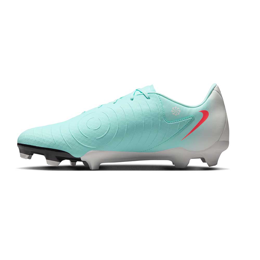 All Gender Phantom GX II Academy FG/MG Soccer Shoe - Mint/Atomic Red/Off Noir - Regular (D)