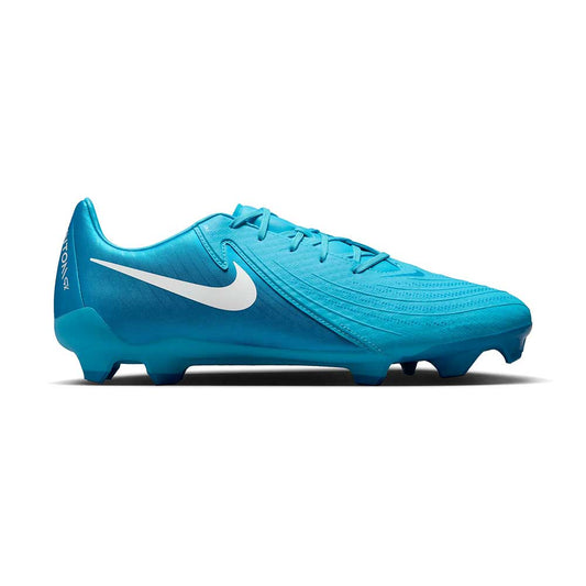 Nike Phantom GX 2 Academy MG Low-Top Soccer Cleats - Blue Fury/White - Regular (D)