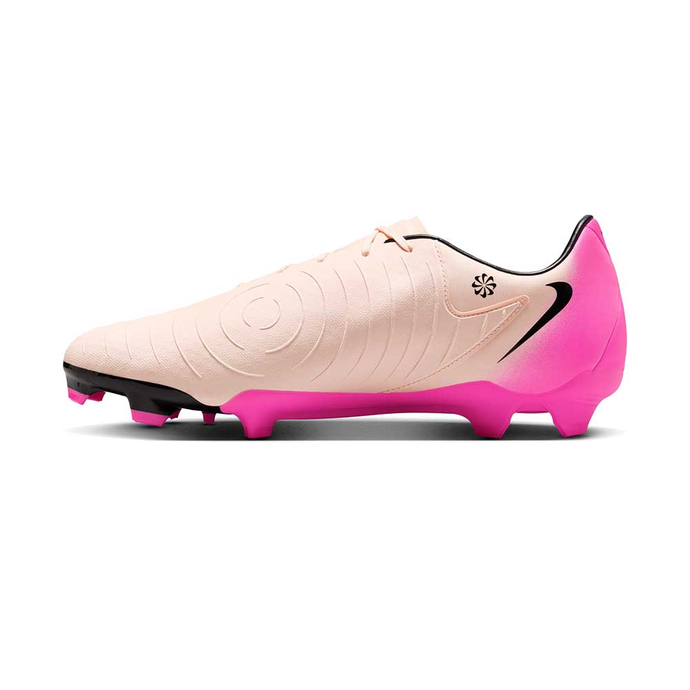 Phantom GX II Academy FG/MG Soccer Cleat - Crimson Tint/Black/Pink Blast - Regular (D)
