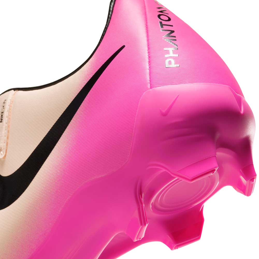 Phantom GX II Academy FG/MG Soccer Cleat - Crimson Tint/Black/Pink Blast - Regular (D)