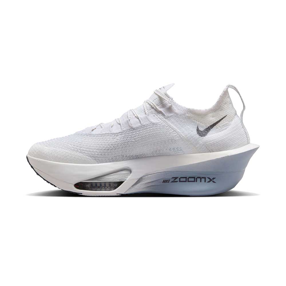 Men's Alphafly 3 Running Shoe - White/Grid Iron/Pure Platinum - Regular (D)