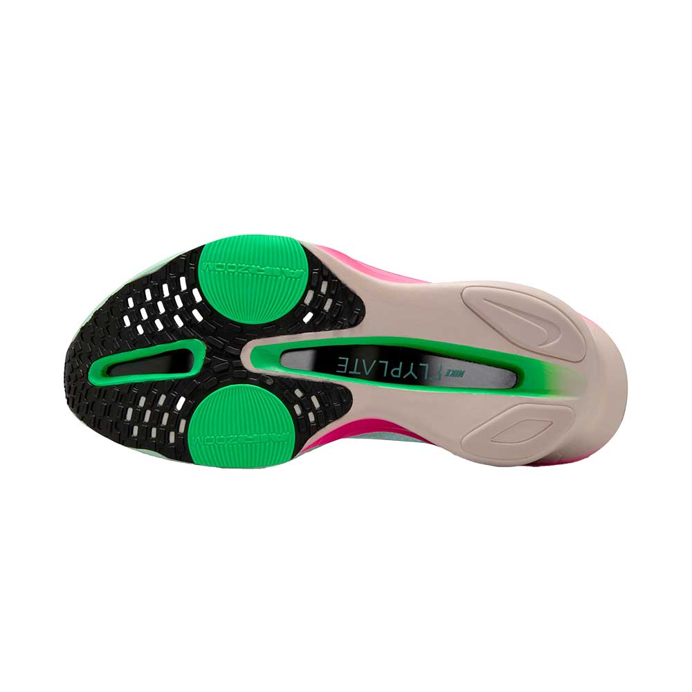 Men's Alphafly 3 Running Shoe - Glacier Blue/Black/Mint Foam/Green Shock - Regular (D)
