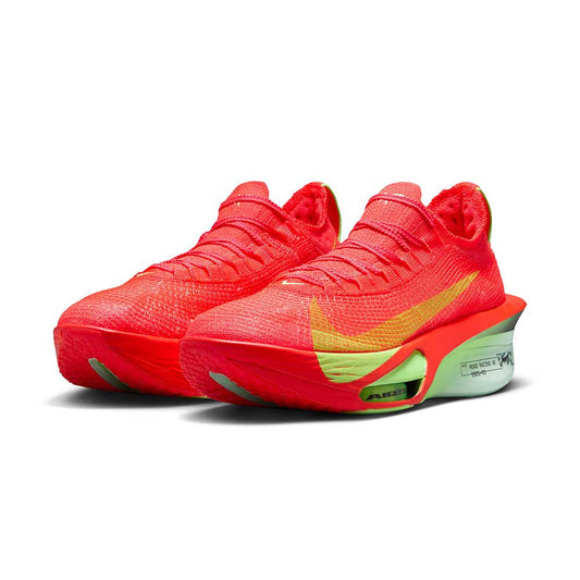 Men's Alphafly 3 Running Shoe - Bright Crimson/Cave Purple/Lime Blast - Regular (D)
