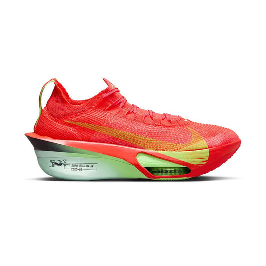Men's Alphafly 3 Running Shoe - Bright Crimson/Cave Purple/Lime Blast - Regular (D)