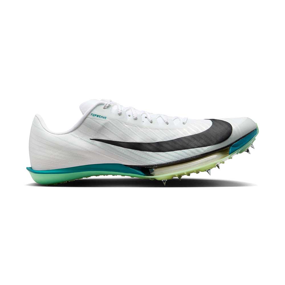 All Gender Nike Air Zoom Maxfly Track Field Sprinting Spikes White/Black/Bright Spruce/Barely Green Regular (D)