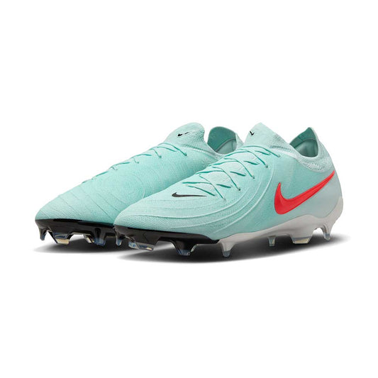 All Gender Phantom GX II Pro FG Soccer Shoe - Mint/Atomic Red - Regular (D)