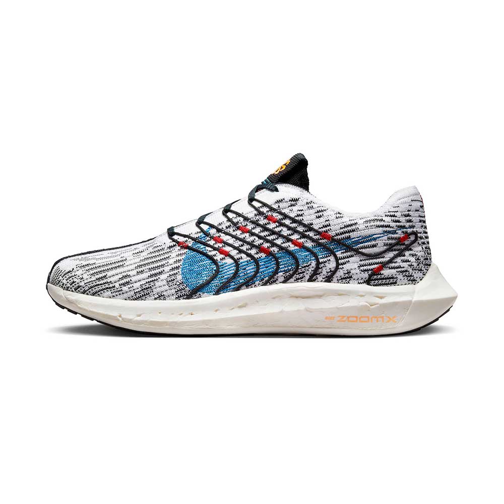 Men's Pegasus Turbo Next Nature Running Shoe - White/Photo Blue/Univ Red - Regular (D)