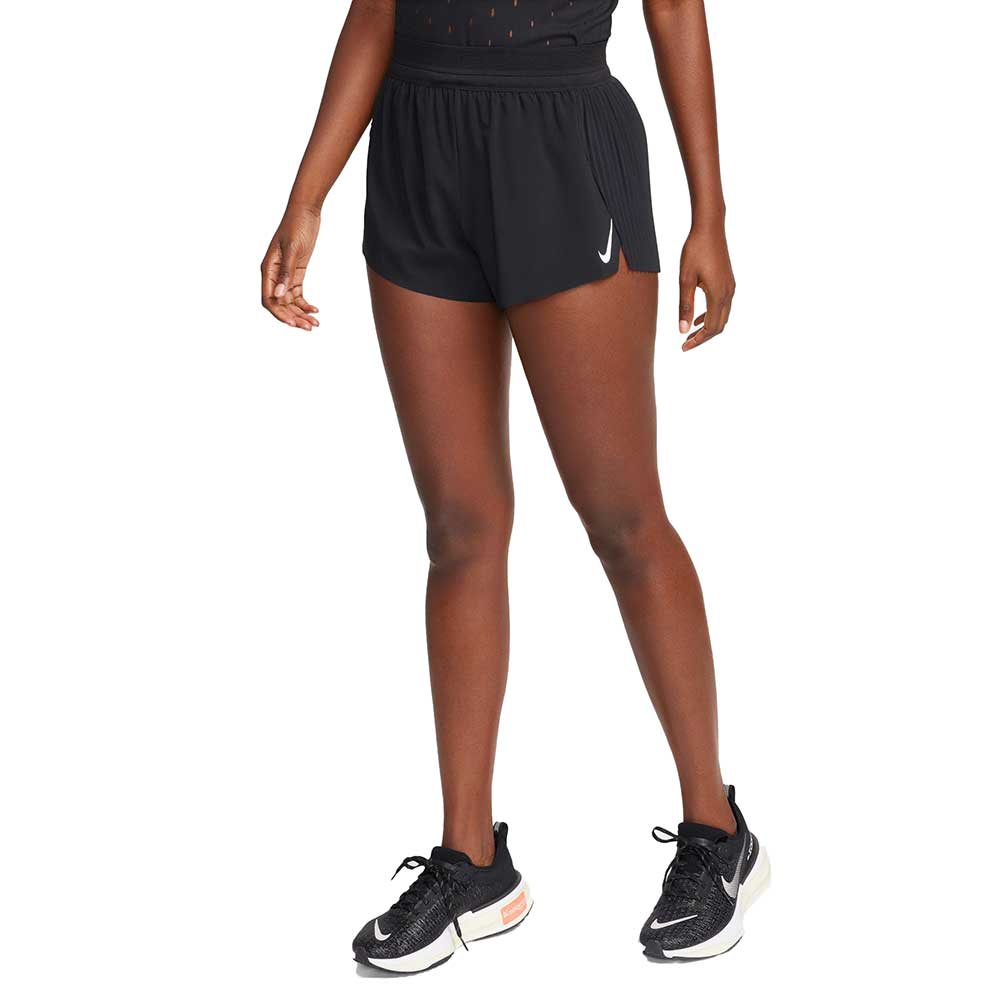 Women's Aeroswift Dri-FIT Mid-Rise 3" Short - Black